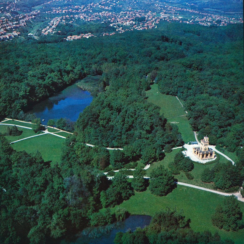 Panorama, Park Maksimir, oko 1965. godine